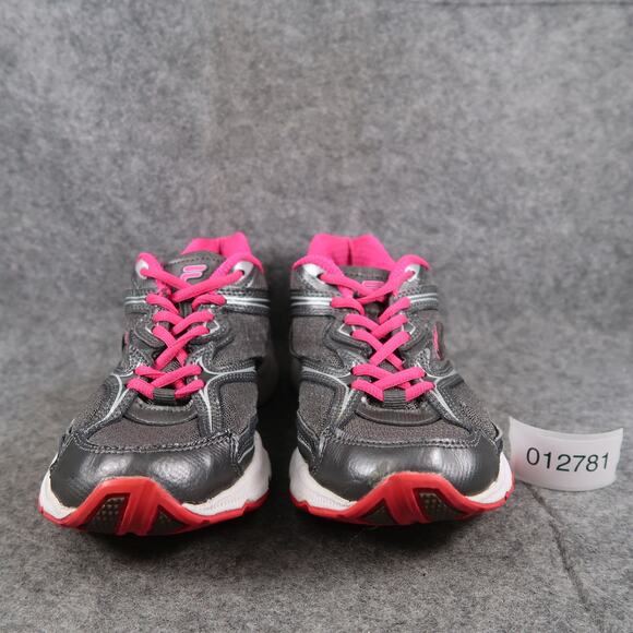 Fila Shoes Womens 8.5 Athletic Trainers Walk Run Active Casual Comfort Gray Pink - Picture 2 of 11